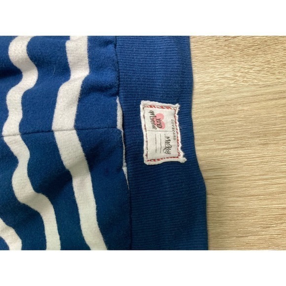 Disney Parks Minnie Mouse Striped Pajama Pants Women’s Small Blue Sleepwear - Picture 10 of 10
